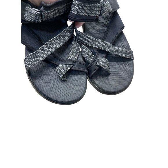 Skechers Performance Women's on the Go 600 Glow Sport Sandal Black Gray Size 9 - Picture 7 of 8